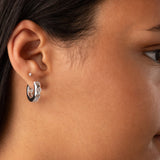 THE BOLD BEZEL HOOPS