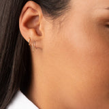 THE DAINTY PAPERCLIP DROP EARRING