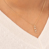 THE MOM DIAMOND CHARM
