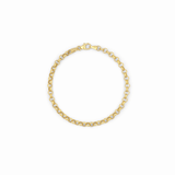 THE 10K ROLO CHAIN BRACELET