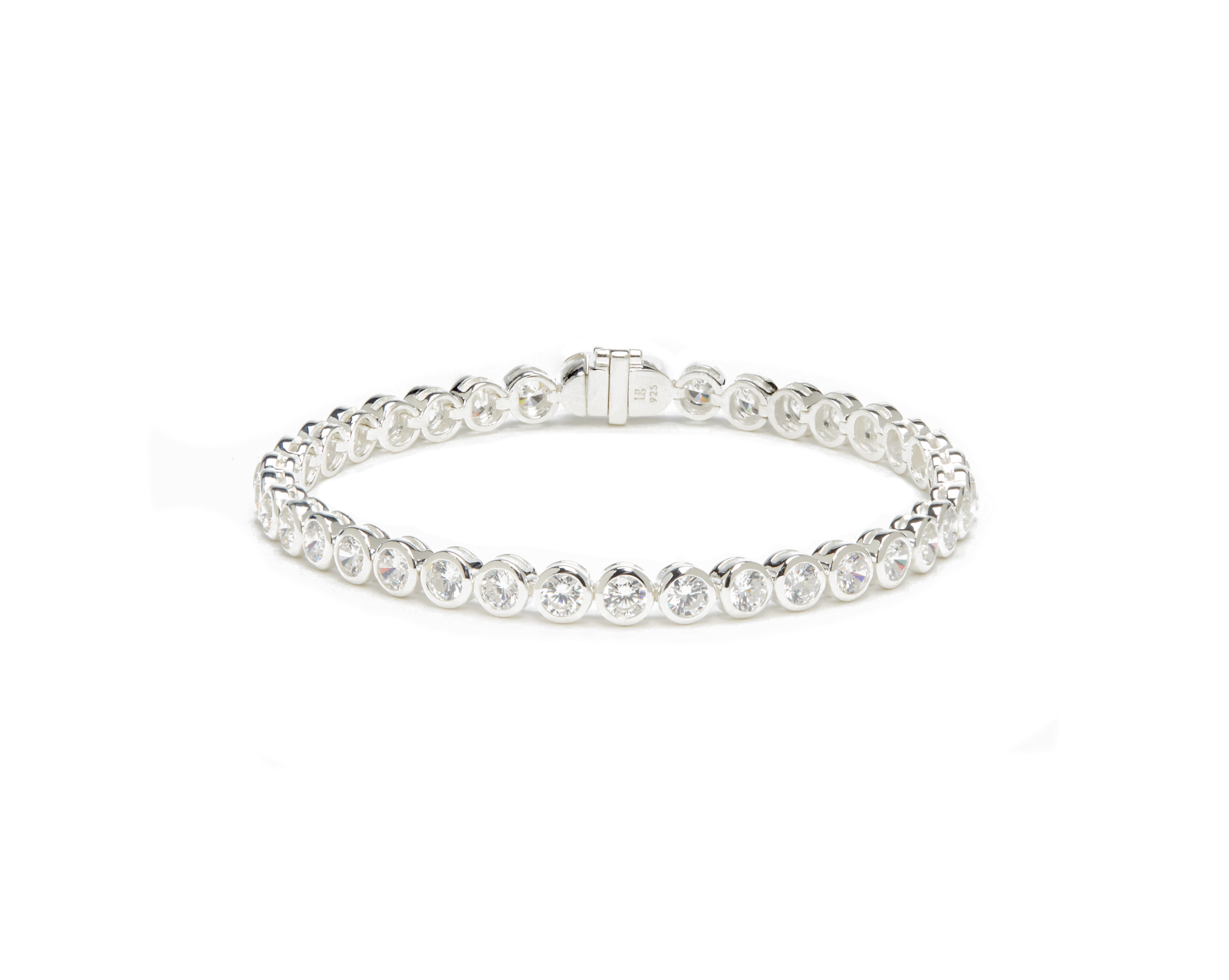 THE BEZEL TENNIS BRACELET