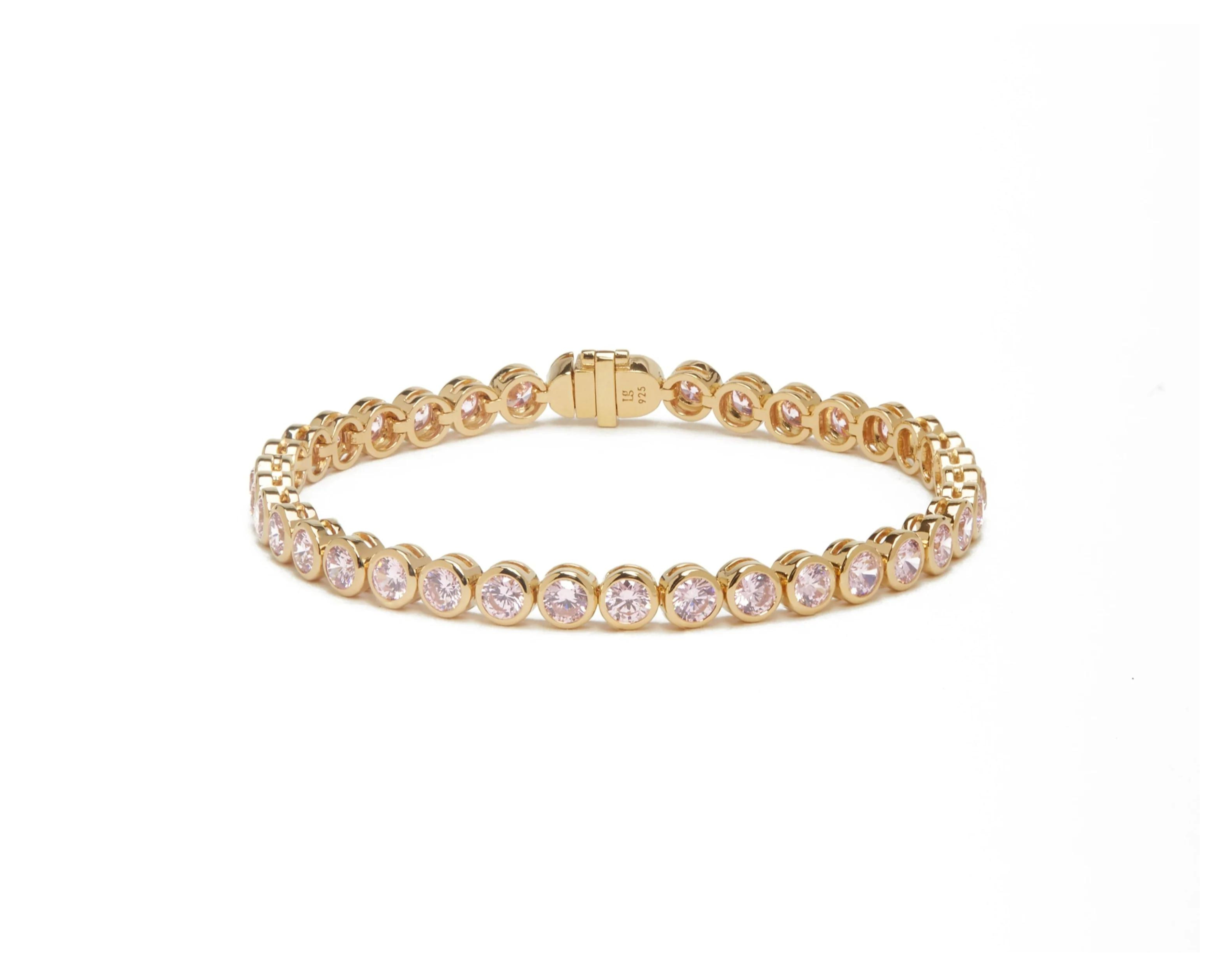 THE BEZEL TENNIS BRACELET