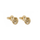 THE PAVÉ HAPPY FACE STUDS