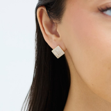 THE MINI PAVÉ PRINCESS STUDS
