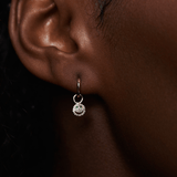 THE PAVÉ HAPPY FACE DROP EARRINGS
