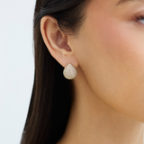 THE PAVÉ TEARDROP EARRINGS