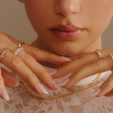 THE DAINTY MULTI-OVAL STACKER