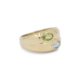 THE ROGER DOUBLE OVAL RING