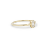 DAINTY EMERALD STACKER