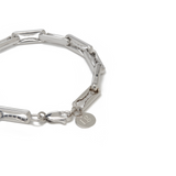 BR060 'LARGE INDENTED PAPERCLIP BRACELET'