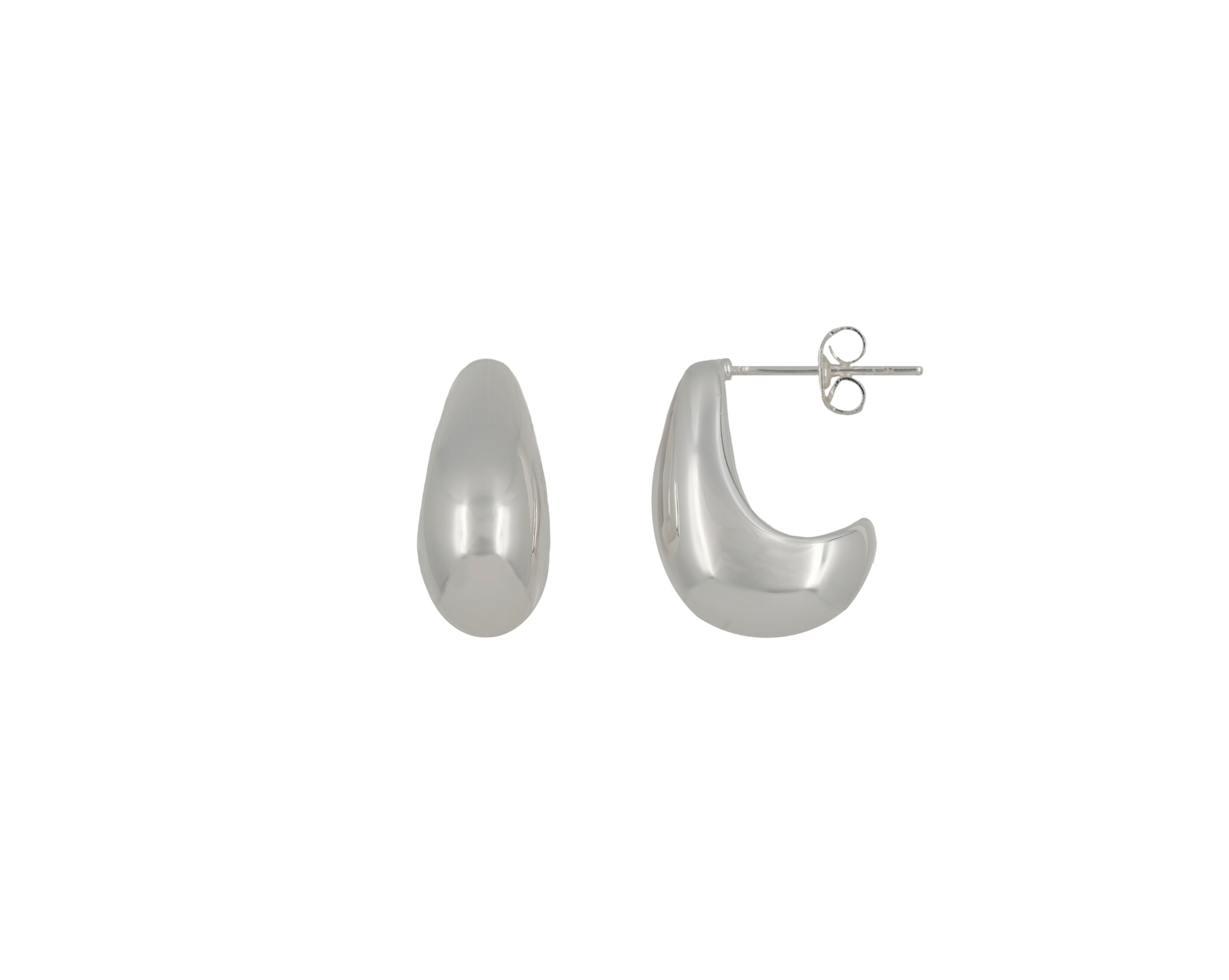 THE DROPLET CURVE EARRINGS