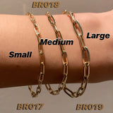 THE LARGE PAPERCLIP BRACELET