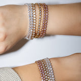 THE BEZEL TENNIS BRACELET