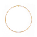 THE BEZEL TENNIS NECKLACE