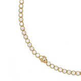 THE BEZEL TENNIS NECKLACE