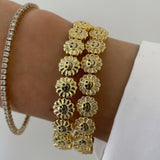 THE ETERNAL DAISY BRACELET CZ